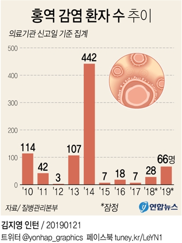 서울서도 홍역환자 발생…작년 12월부터 전국 30명 확진(종합) - 2