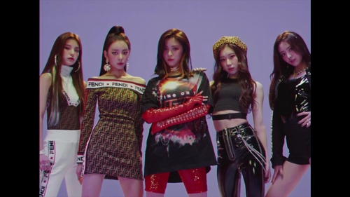 this image of jyp entertainment's new girl band itzy is