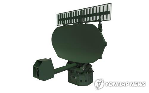 This photo provided by the Defense Acquisition Program Administration (DAPA) on Oct. 30, 2019, shows a newly developed, homegrown maritime surveillance radar. (PHOTO NOT FOR SALE) (Yonhap)