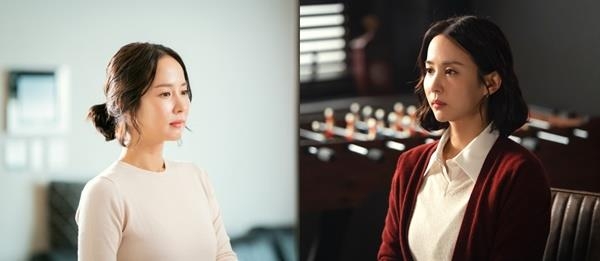 This combined image provided by KBS shows scenes from "Woman of 9.9 Billion." (PHOTO NOT FOR SALE) (Yonhap)