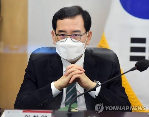 This photo, taken April 11, 2022, shows Industry Minister nominee Lee Chang-yang. (Pool photo) (Yonhap)