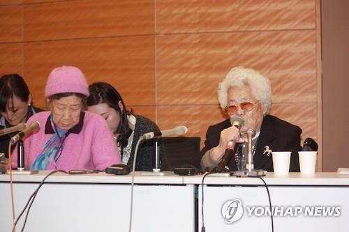 "위안소라니 사형장이었다" 日시민들 숙연케한 피해할머니 증언 - 2