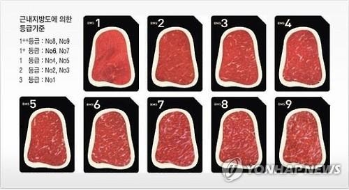 쇠고기 등급판정 기준, '마블링' 양에서 질로 전환 - 3