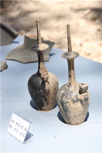 삼척 흥전리 절터서 국보급 9세기 청동정병 출토(종합) - 2