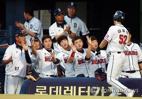 <프로야구> 두산 또 '초전 박살', 연승 스위치 작동 - 2