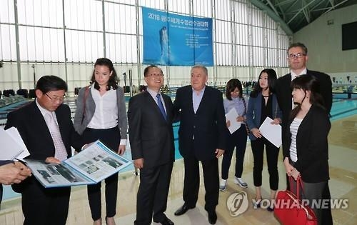 광주시, "2019수영대회 차질없을것"…FINA에 회신(종합) - 2