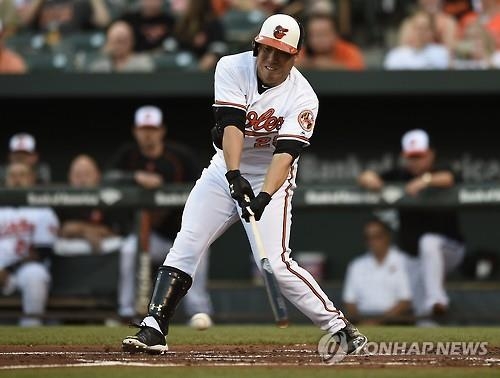 김현수, 2경기 연속 무안타…타율 0.333 - 2