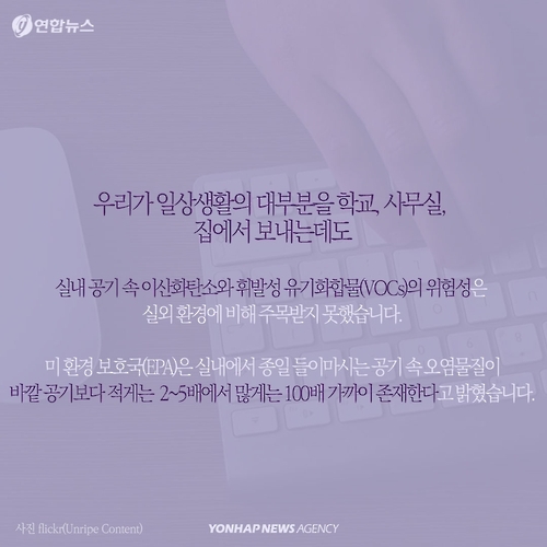 <카드뉴스> '답답한 사무실의 당신'…건강ㆍ일 실내 공기에 영향 - 3