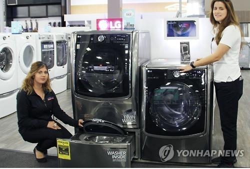 작년 세탁기 분야 미국특허 LG전자·삼성전자 1∼2위 - 2