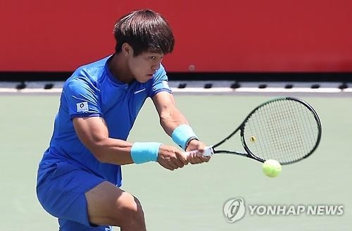 -테니스- 이덕희, 중국 청두 챌린저 결승 진출 실패 - 2