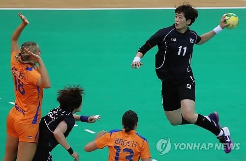 -올림픽-<핸드볼> 한국, 네덜란드와 극적인 무승부 - 2