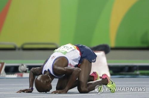 -올림픽-<육상> 모 패라, 올림픽 10,000m 2연패 달성 - 2
