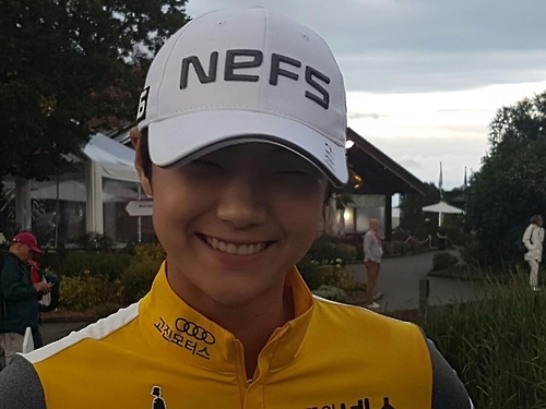 LPGA 에비앙 챔피언십 1라운드 공동선두에 오른 박성현