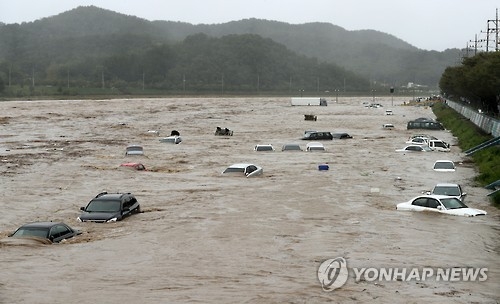 <태풍 차바> 태풍의 흔적