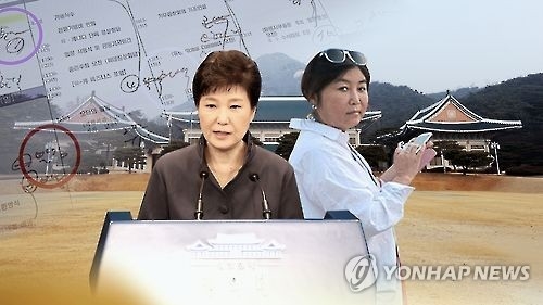 박근혜 대통령과 '비선 실세 의혹'을 받는 최순실씨 [연합뉴스 자료사진]