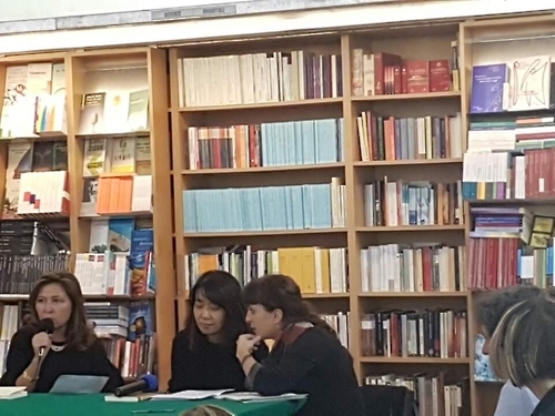 로마에 온 소설가 한강