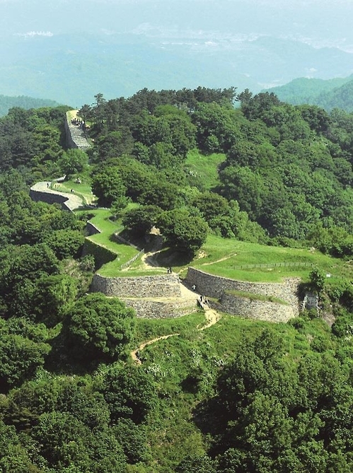 계족산성 전경.