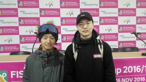 이민식(왼쪽)과 최준하.