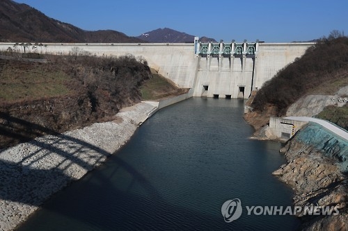 완성된 한탄강 홍수조절댐