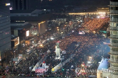계속되는 촛불