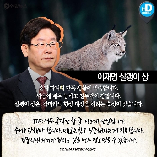 <카드뉴스> 동물상으로 바라본 대권주자 관상 - 12