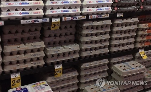 미국산 계란 [연합뉴스 자료사진]