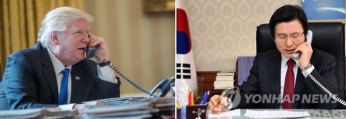 트럼프 "한국과 100% 함께 할 것…사드·북핵 긴밀협력"(종합) - 1
