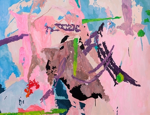 노상호, Magic Wand, 캔버스에 구아슈, 91 x 116cm