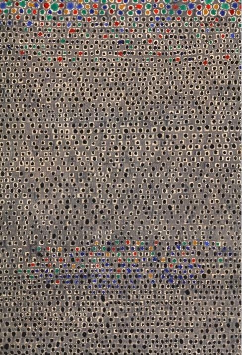 김환기, 무제 22-Ⅲ-70 #158, 1970, 캔버스에 유채, 150x101cm, 개인 소장.