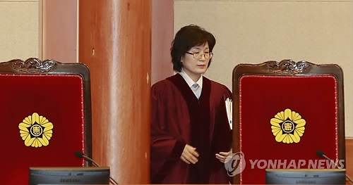 이정미 헌법재판소장 권한대행