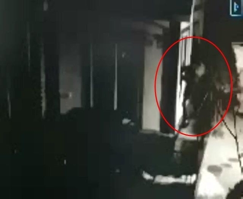 피의자 범행 장면