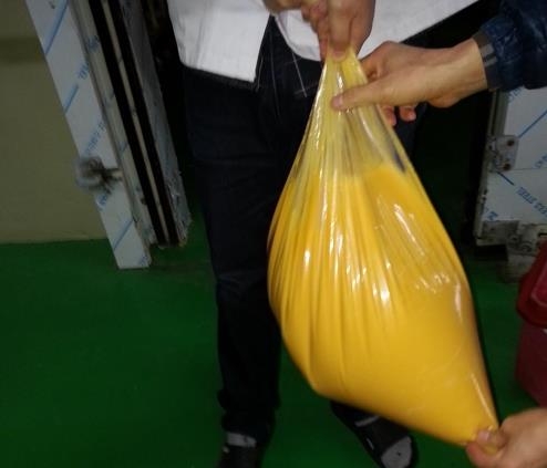 대전시 특사경에 적발된 불량계란