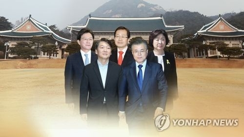 연설문 키워드로 읽는 '장미대선'…5黨후보 화두 경쟁 - 1