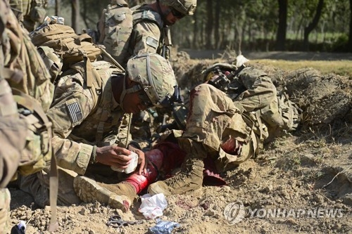 아프가니스탄에서 작전 중인 미군