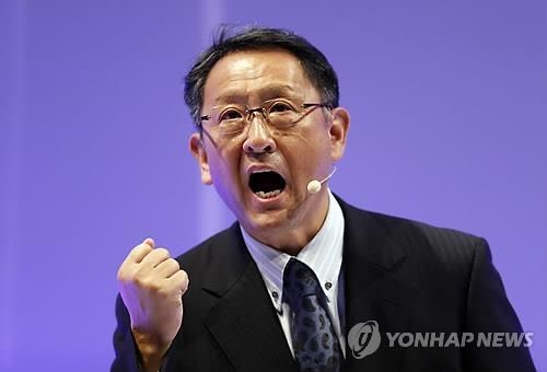 도요타의 CEO, 도요다 아키오 사장