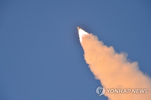 북한이 올해 2월 발사한 북극성 2형 미사일