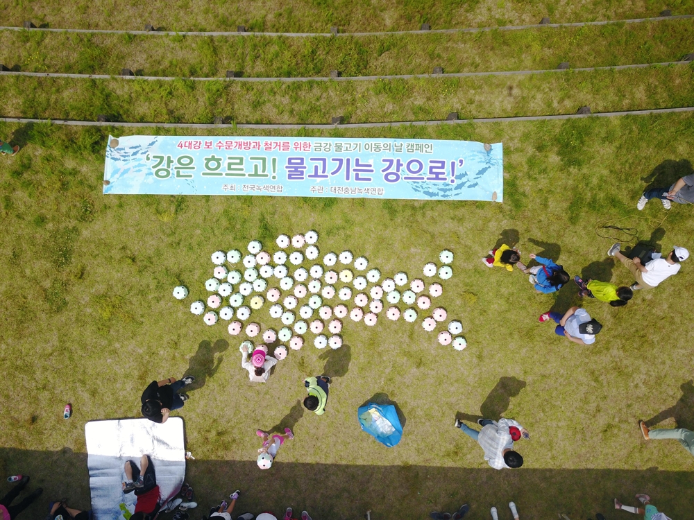 금강 물고기 이동의 날 캠페인