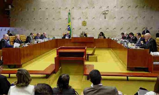 브라질 연방대법원 대법관 전체회의[브라질 일간지 에스타두 지 상파울루]