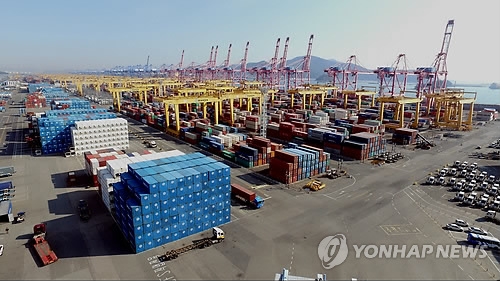 부산항신항 한진해운 컨테이너터미널
