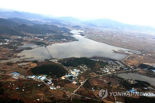 주남저수지 전경