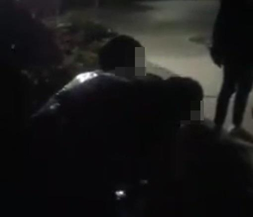 검거장면