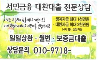 불법대부광고 적발 사례