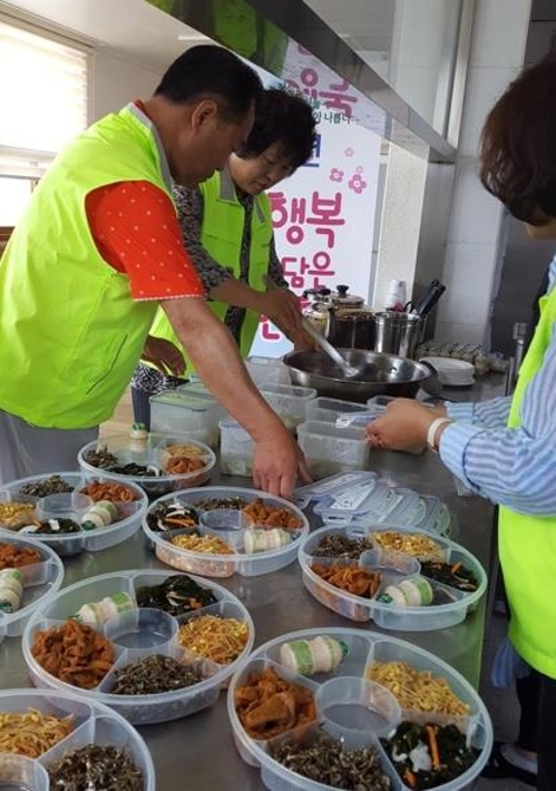 서천 문산 행복담은 반찬 서비스