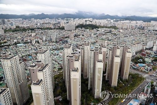 광주U대회 선수촌 아파트 전경