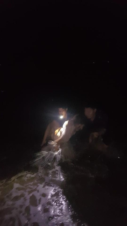 밤바다 헤엄쳐 여성구조한 경찰