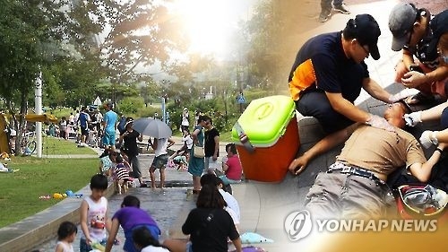 세종·충남 폭염경보 속 온열환자 잇따라 - 1