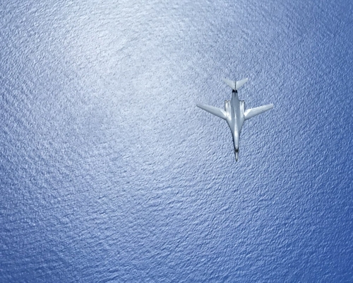 美 공군 B-1B 랜서 전략폭격기