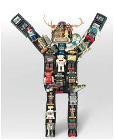 백남준, 로봇, 혼합 재료, 1993~1997