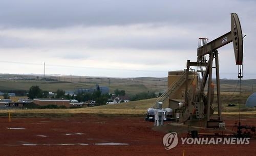 미국 노스다코타 주에 있는 오일채굴장치(자료사진)