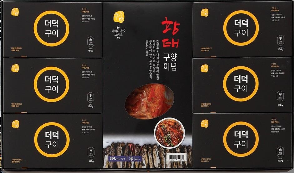 구수담 황태 더덕 양념구이세트